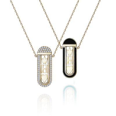 N15-TC-064-2 Колье-трансформер (585) (54 Бр Кр-57 0,200Ct 3/5А ,1 Эмаль - 0,750Ct ,2 Сапфировое стекло - 1,250Ct) ШК: 2000000053219