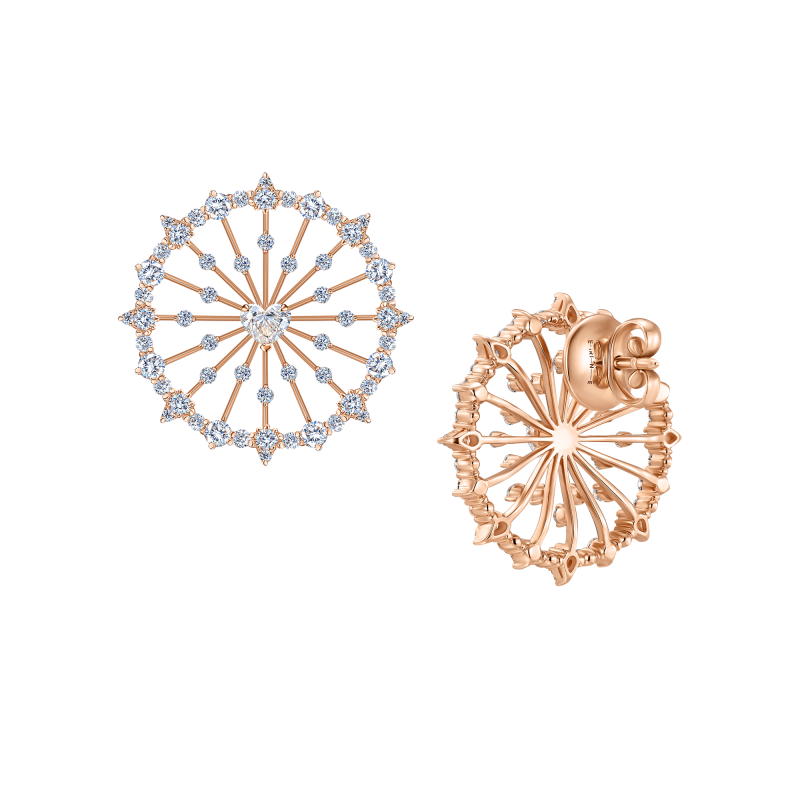 Diamond stud earrings title=