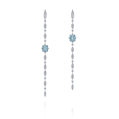 E04-SM-004-6 Серьги (750) (12 Бр Г-56 1,960Ct 2/4А ,1 Бр Г-56 0,130Ct 3/4А ,10 Бр Кр-57 0,420Ct 3/5А ,2 Бр Кр-57 0,073Ct 3/5А ,) ШК: 3000000001233