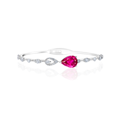 B05-FD-099-6 Браслет (750) (1 Бр Груша 0,100Ct 3/5А ,4 Бр Кр-57 0,610Ct 3/5А ,4 Бр Кр-57 0,420Ct 3/5А ,1 Бр Кр-57 0,060Ct 3/5А ,) ШК: 2000000042251